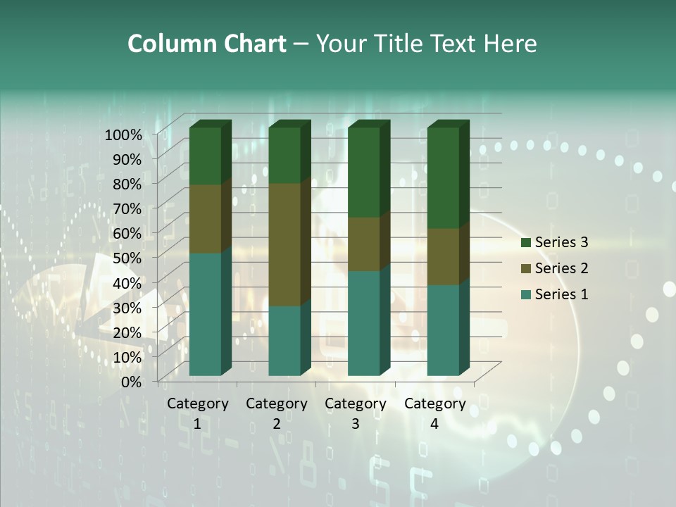 Forecast Diagram Interest PowerPoint Template