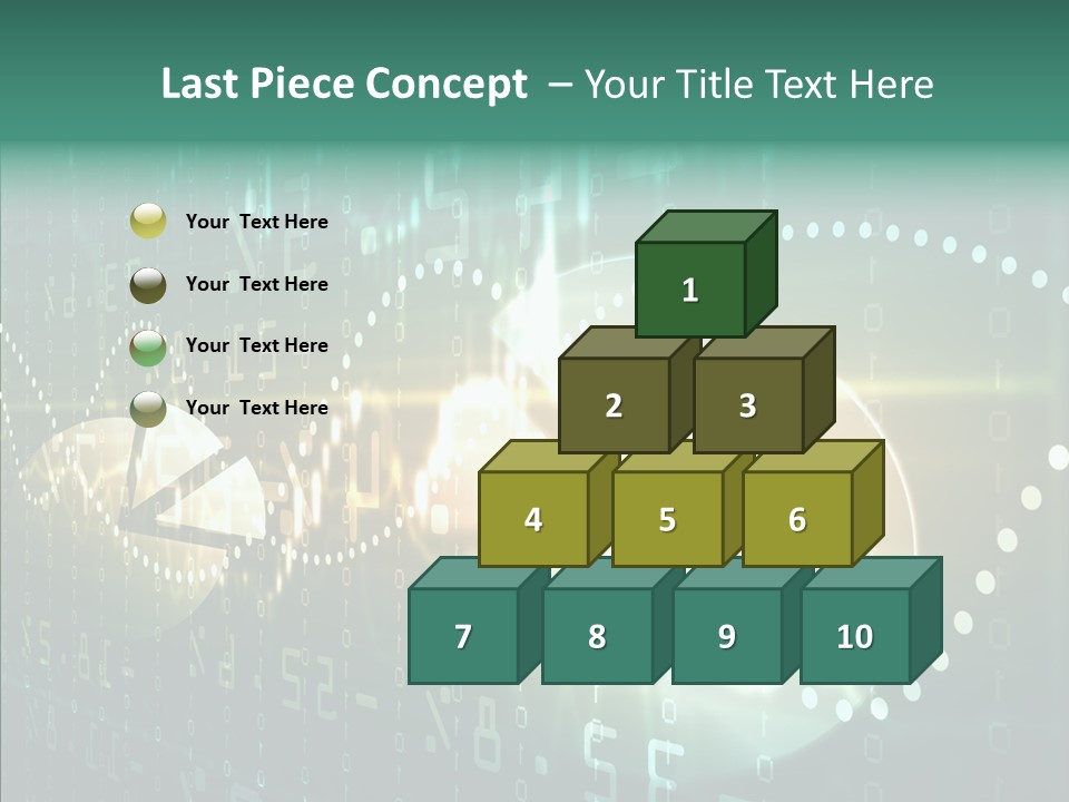 Forecast Diagram Interest PowerPoint Template