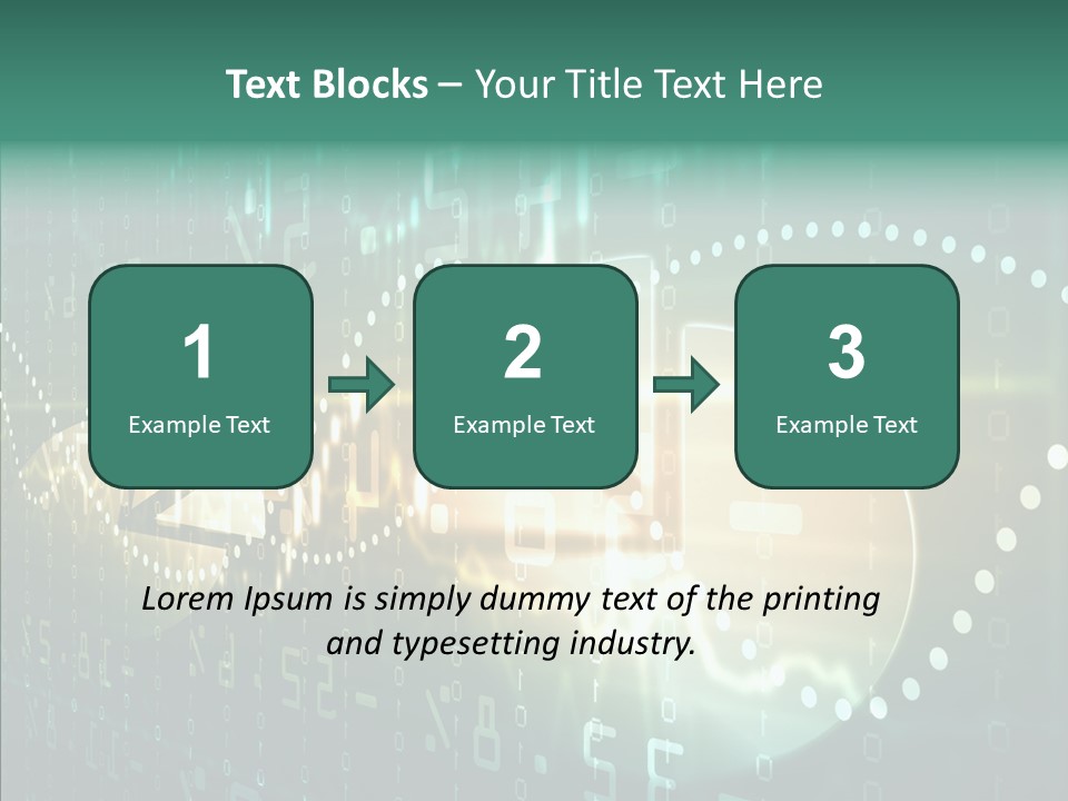Forecast Diagram Interest PowerPoint Template