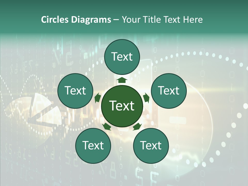 Forecast Diagram Interest PowerPoint Template