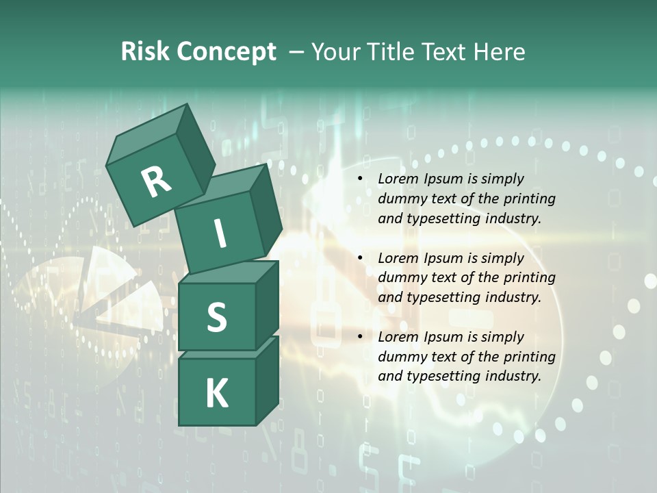 Forecast Diagram Interest PowerPoint Template