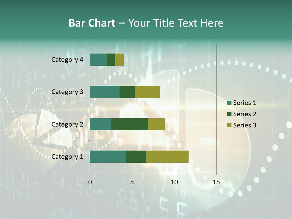 Forecast Diagram Interest PowerPoint Template