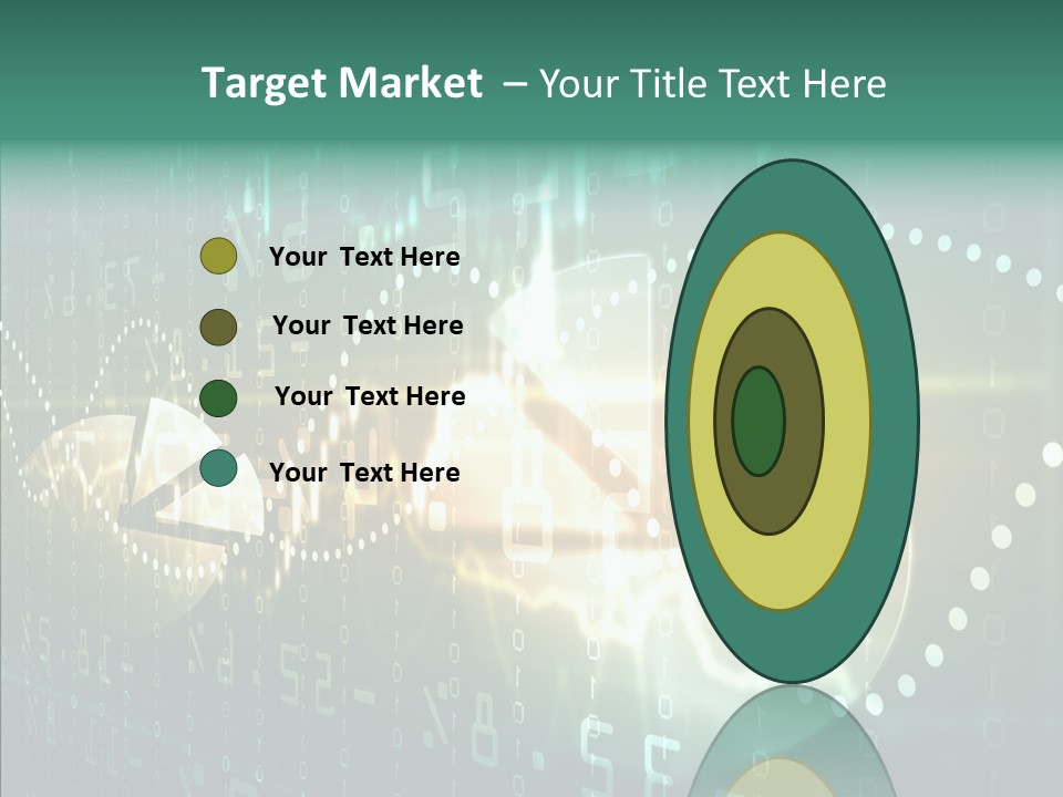 Forecast Diagram Interest PowerPoint Template