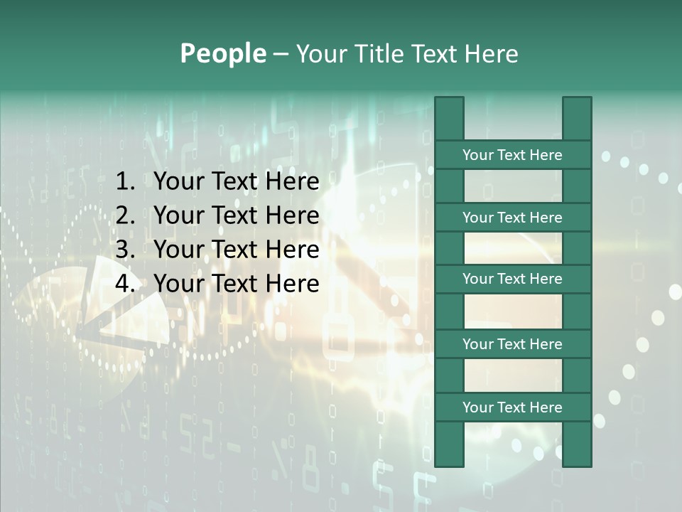 Forecast Diagram Interest PowerPoint Template