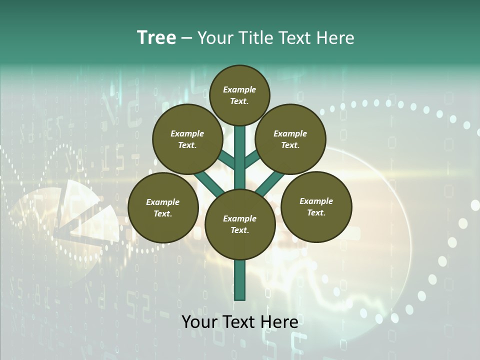 Forecast Diagram Interest PowerPoint Template