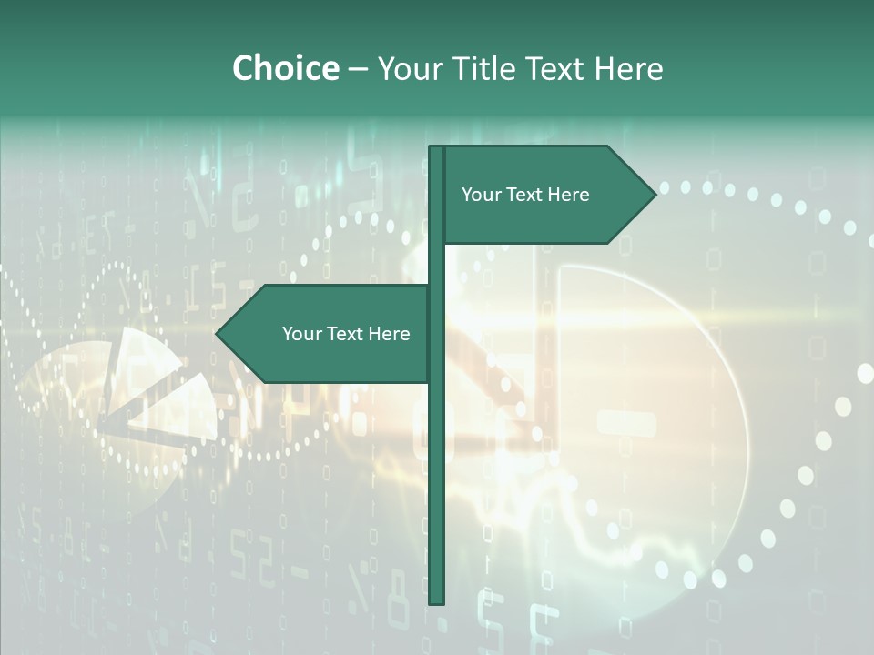 Forecast Diagram Interest PowerPoint Template