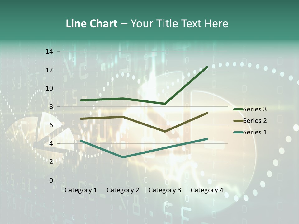 Forecast Diagram Interest PowerPoint Template