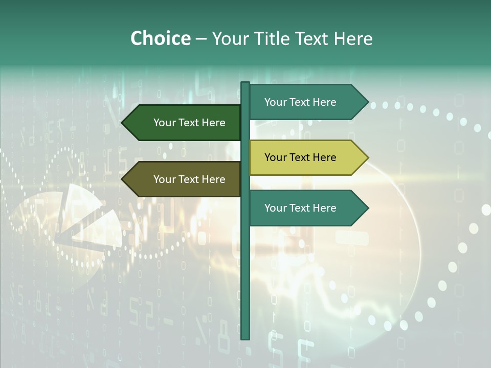 Forecast Diagram Interest PowerPoint Template