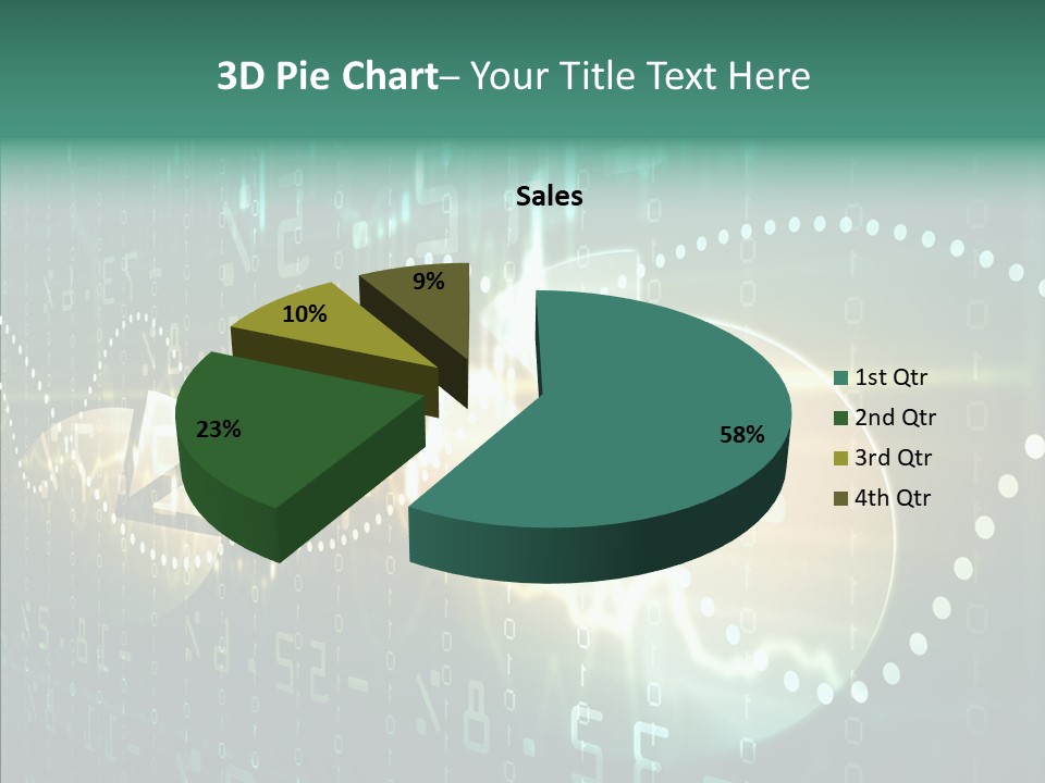 Forecast Diagram Interest PowerPoint Template
