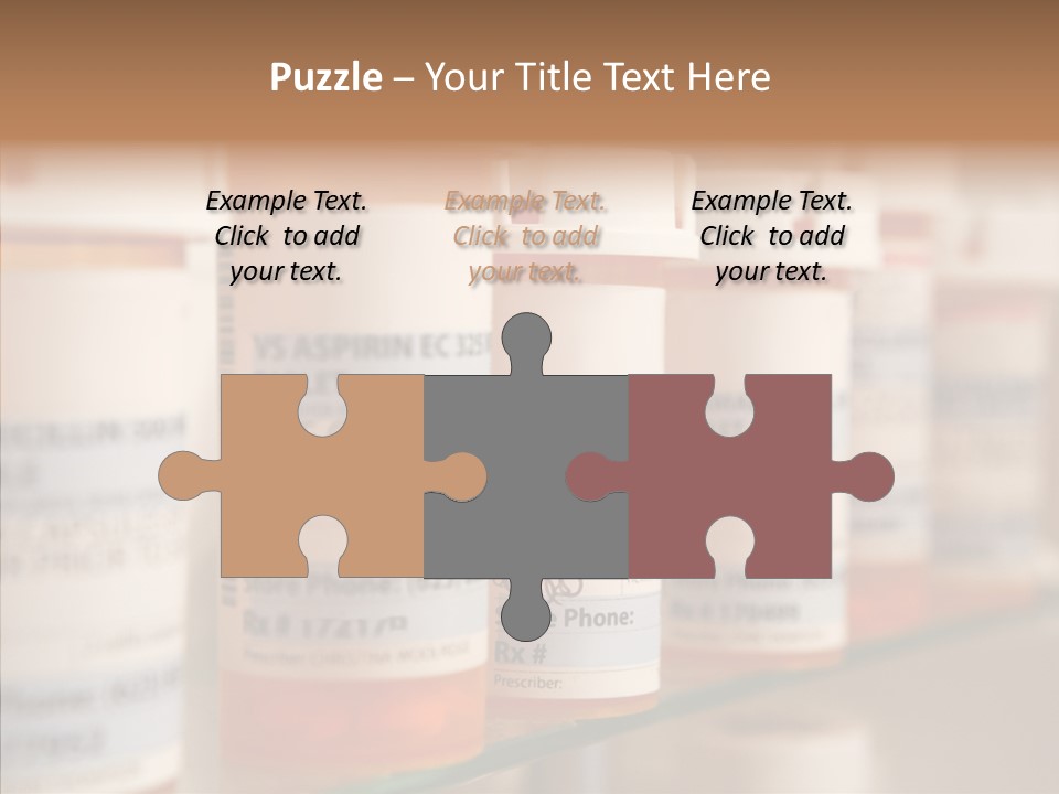 Pill Drug Medicine PowerPoint Template