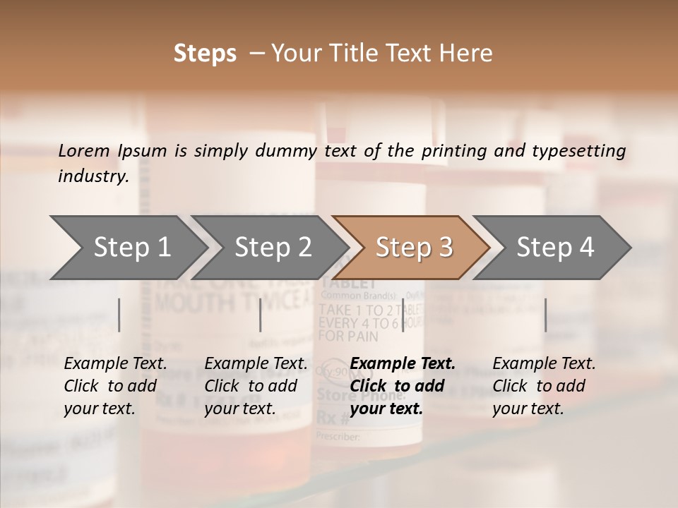 Pill Drug Medicine PowerPoint Template