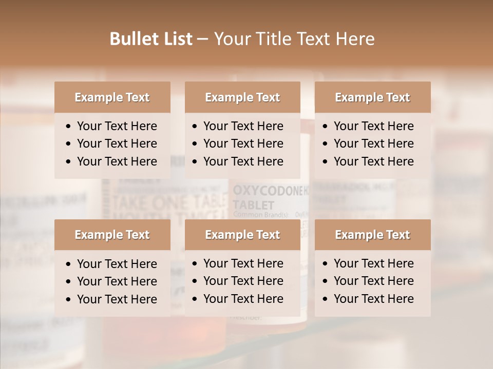 Pill Drug Medicine PowerPoint Template