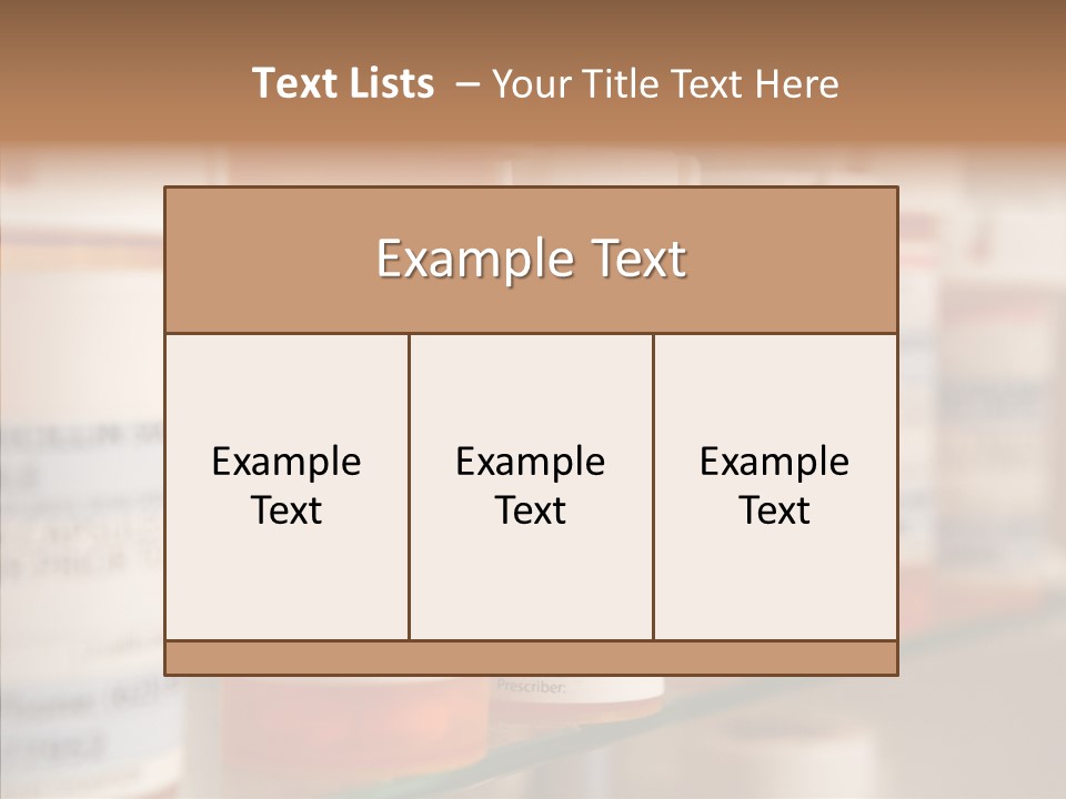 Pill Drug Medicine PowerPoint Template
