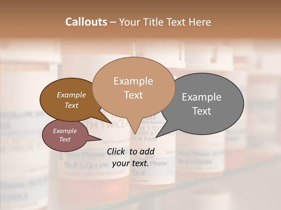 Pill Drug Medicine PowerPoint Template