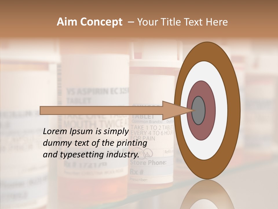 Pill Drug Medicine PowerPoint Template
