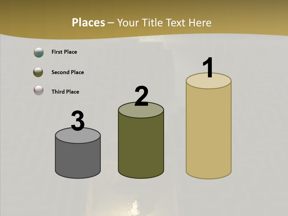 Search Lamp Confusion PowerPoint Template