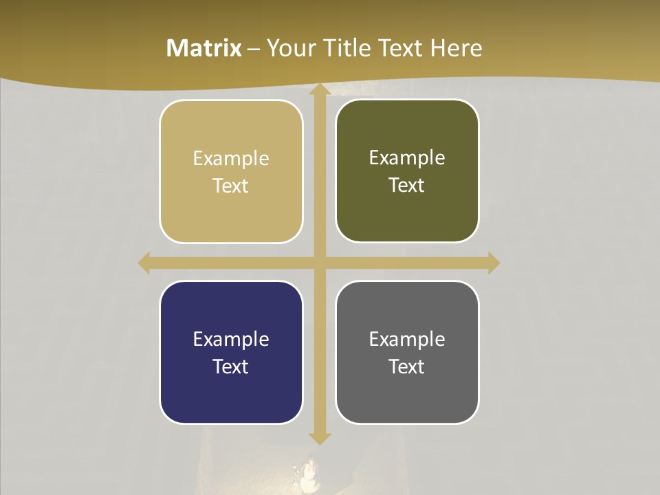Search Lamp Confusion PowerPoint Template