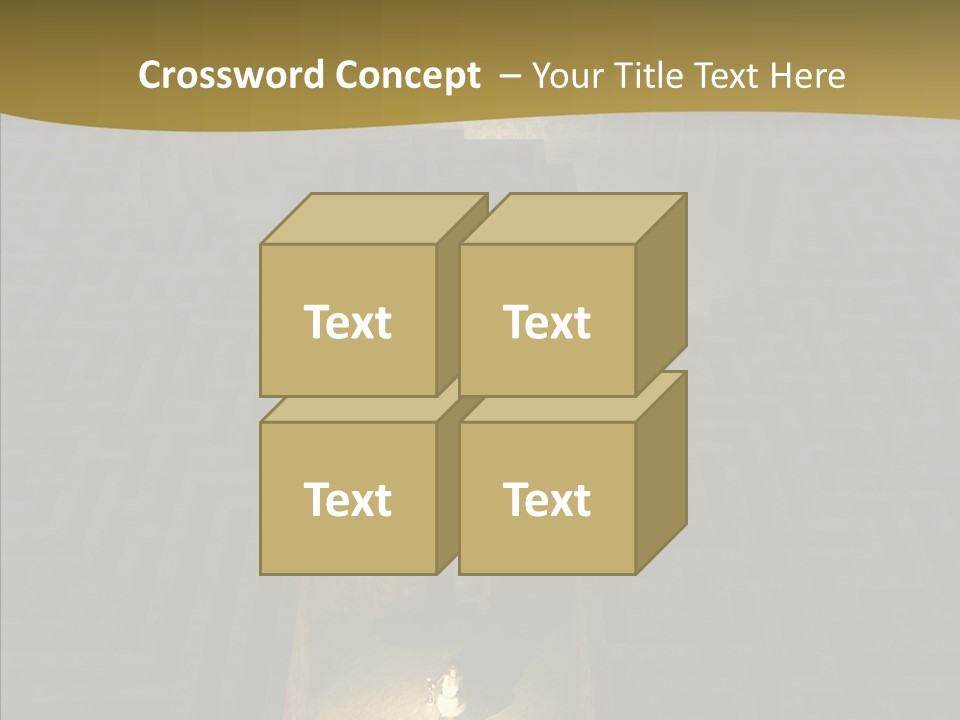 Search Lamp Confusion PowerPoint Template