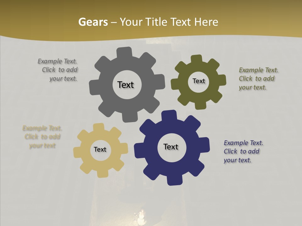 Search Lamp Confusion PowerPoint Template
