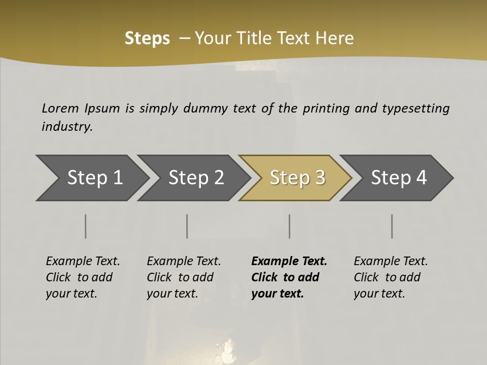 Search Lamp Confusion PowerPoint Template