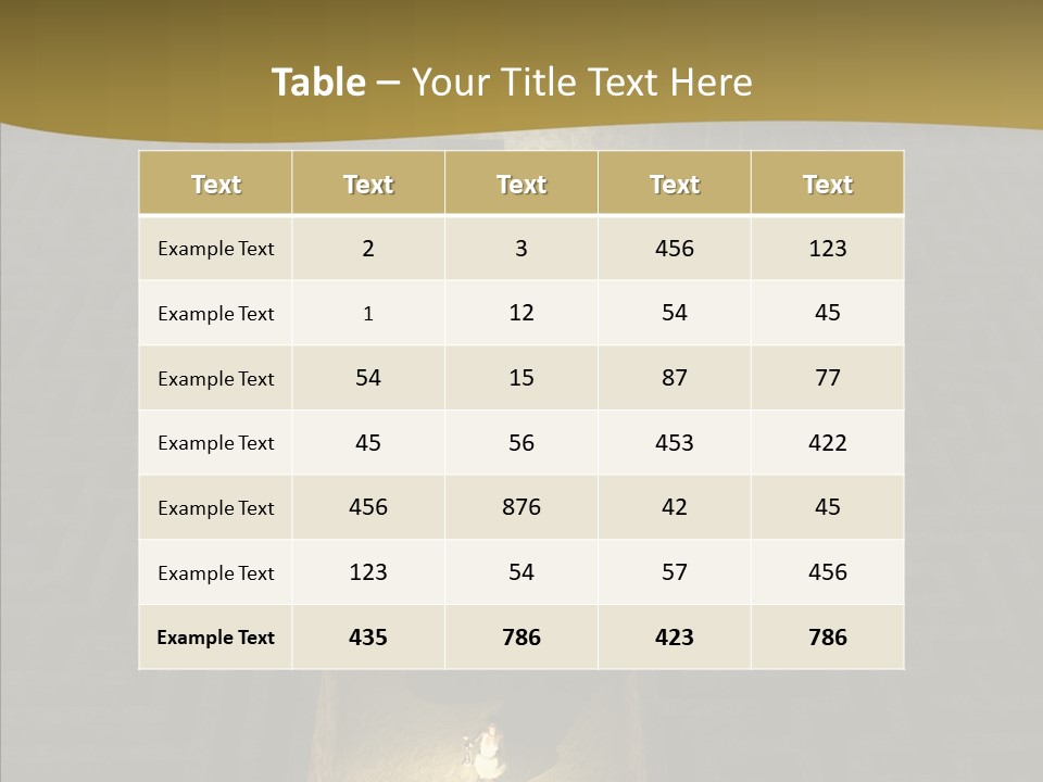 Search Lamp Confusion PowerPoint Template