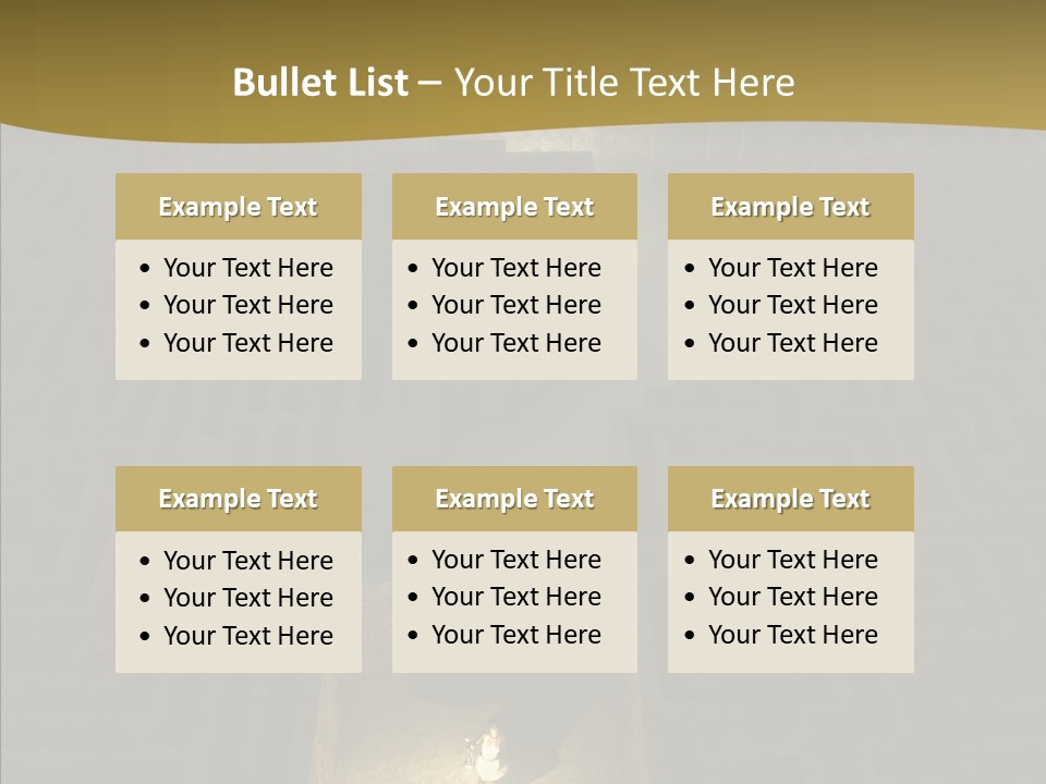 Search Lamp Confusion PowerPoint Template