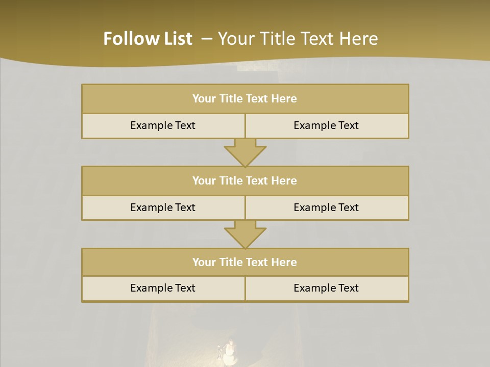 Search Lamp Confusion PowerPoint Template