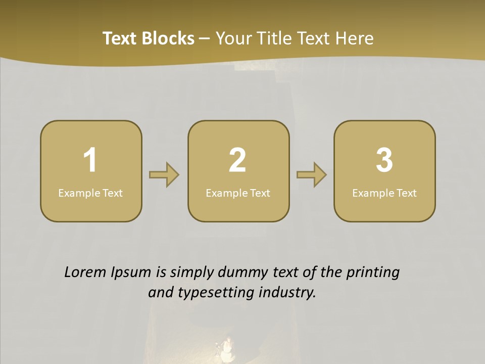 Search Lamp Confusion PowerPoint Template