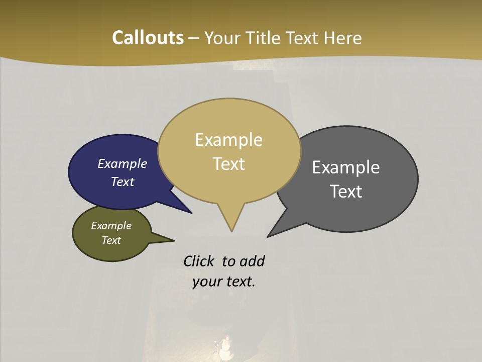 Search Lamp Confusion PowerPoint Template