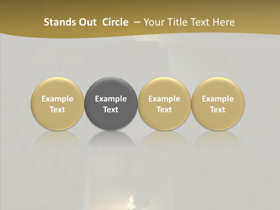 Search Lamp Confusion PowerPoint Template