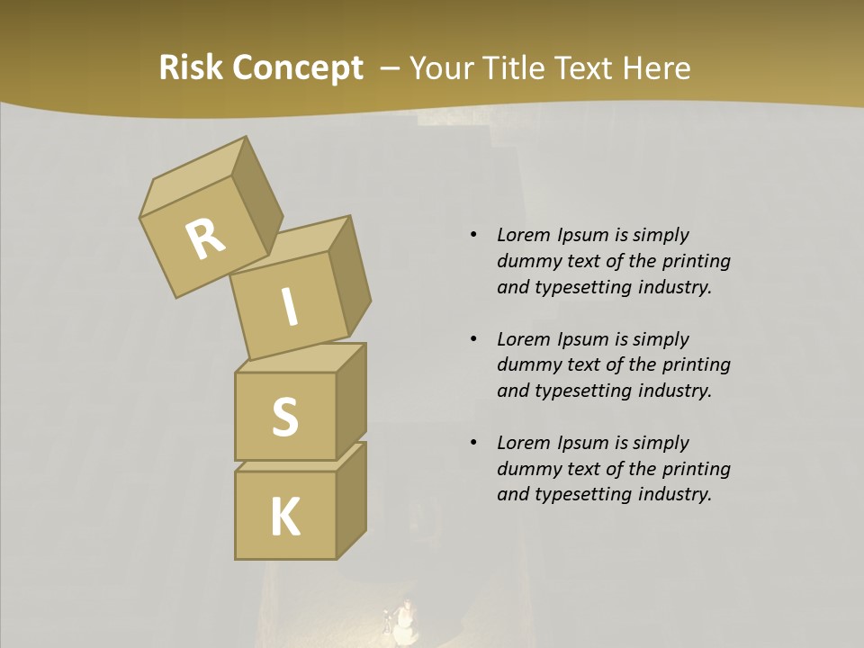 Search Lamp Confusion PowerPoint Template