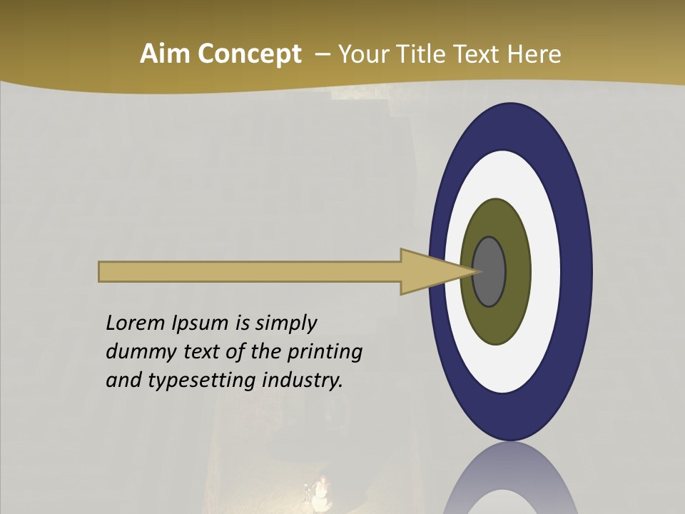 Search Lamp Confusion PowerPoint Template