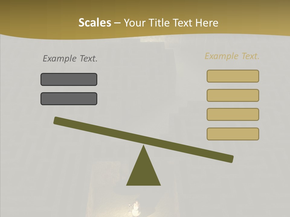 Search Lamp Confusion PowerPoint Template