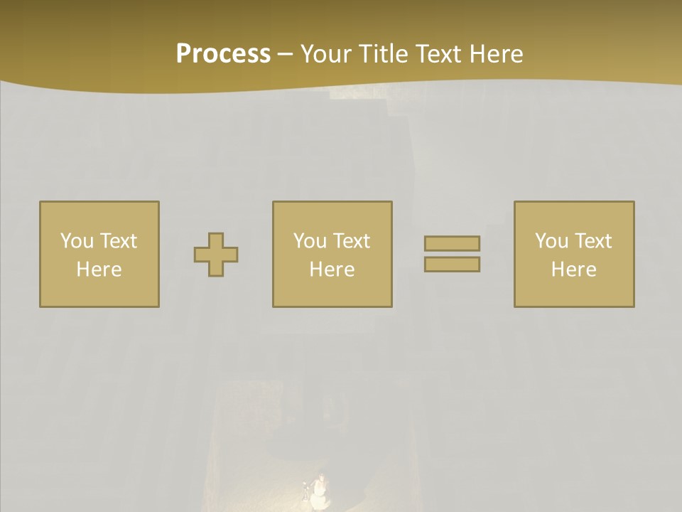 Search Lamp Confusion PowerPoint Template