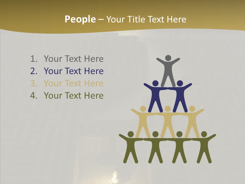 Search Lamp Confusion PowerPoint Template