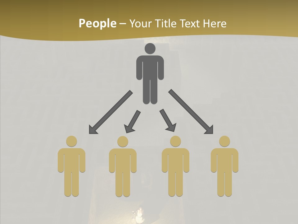 Search Lamp Confusion PowerPoint Template