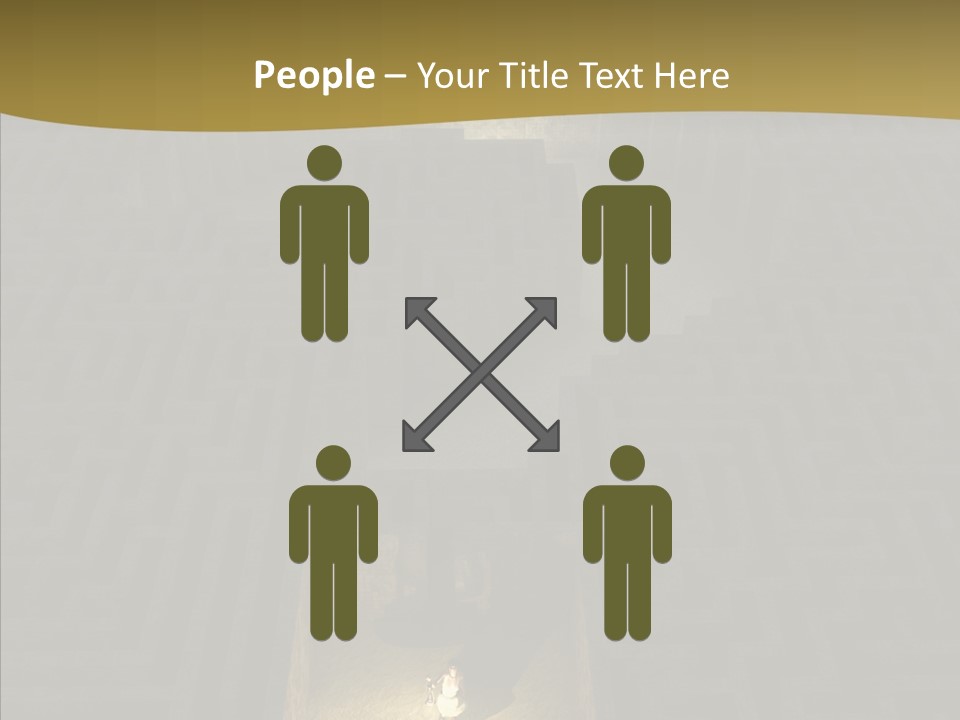 Search Lamp Confusion PowerPoint Template