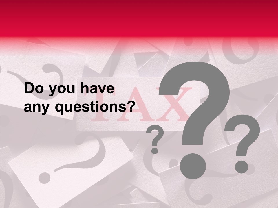 Faq Economy Interrogatory PowerPoint Template