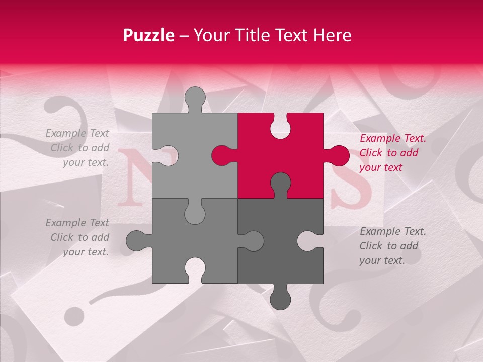 Ideas Information Confusion PowerPoint Template