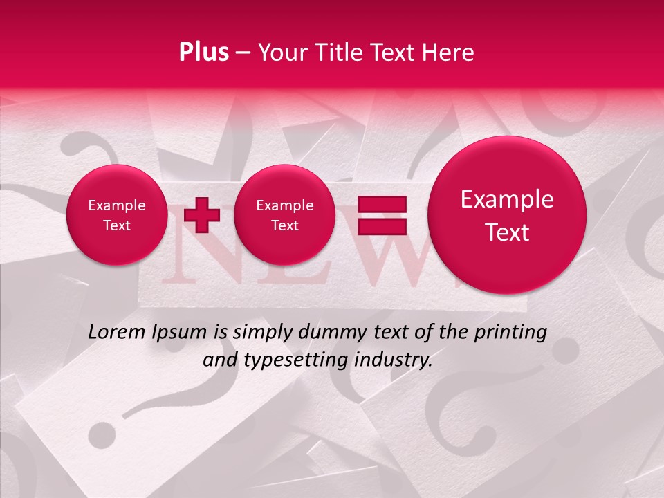 Ideas Information Confusion PowerPoint Template