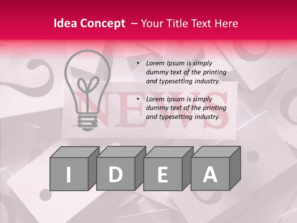 Ideas Information Confusion PowerPoint Template