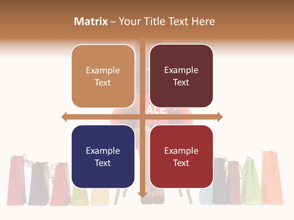 Dress Lady Store PowerPoint Template