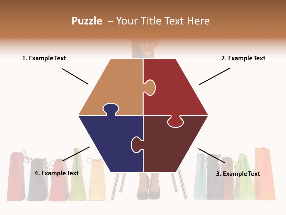 Dress Lady Store PowerPoint Template