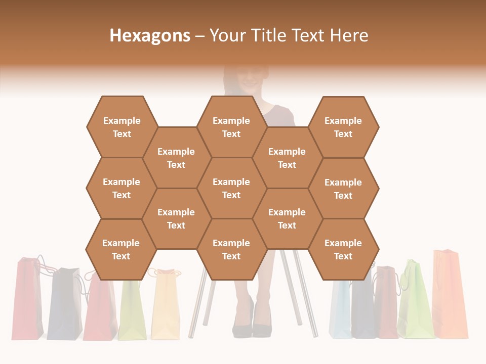 Dress Lady Store PowerPoint Template