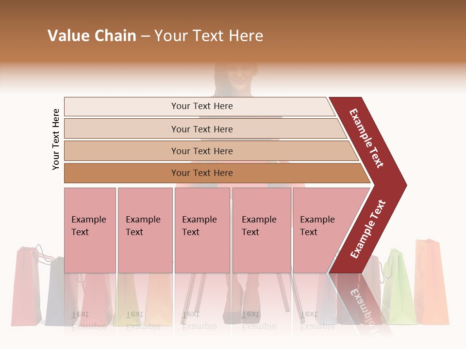 Dress Lady Store PowerPoint Template