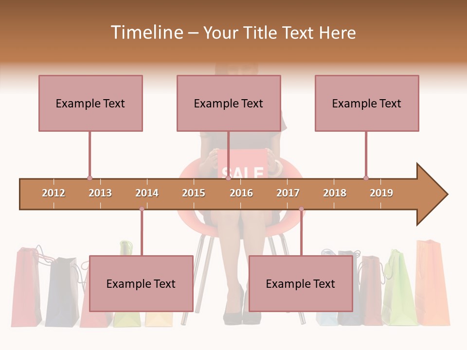 Dress Lady Store PowerPoint Template