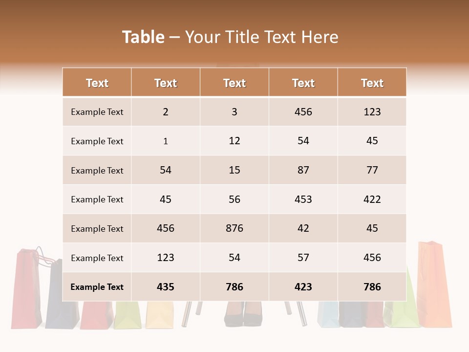 Dress Lady Store PowerPoint Template