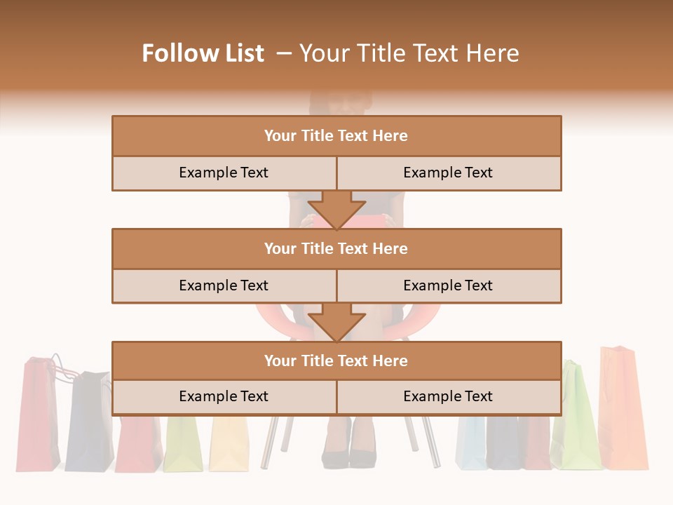 Dress Lady Store PowerPoint Template