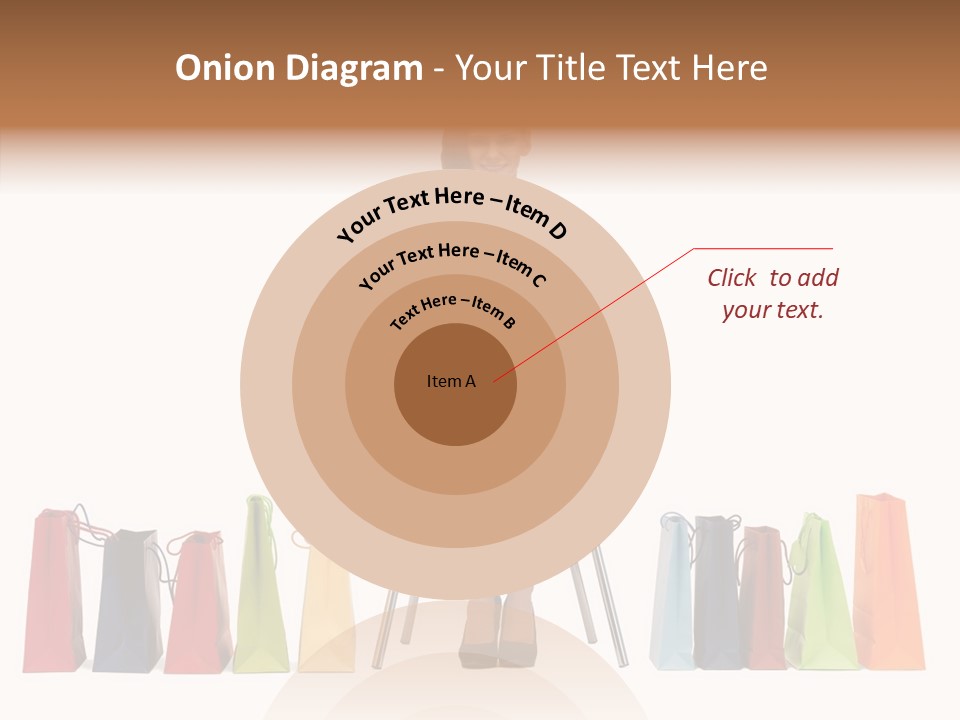 Dress Lady Store PowerPoint Template