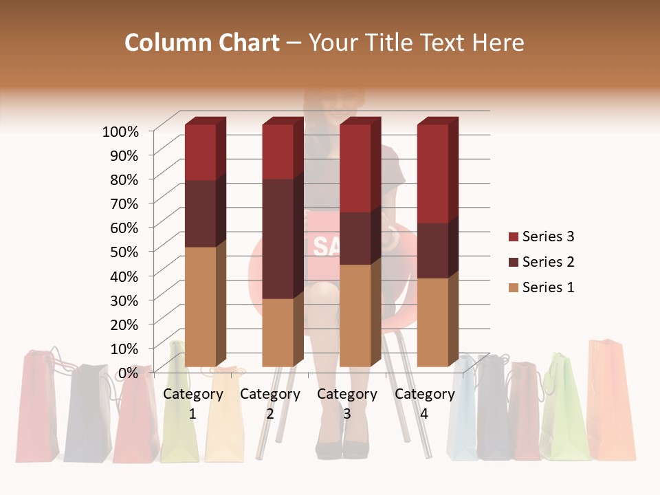 Dress Lady Store PowerPoint Template